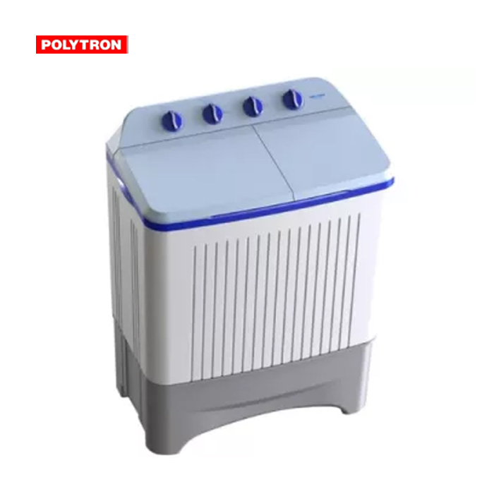 Polytron Mesin Cuci 2 Tabung 8 Kg - PWM 8366 B (Biru)